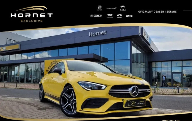 samochody osobowe Mercedes-Benz CLA cena 209900 przebieg: 45000, rok produkcji 2019 z Rzgów